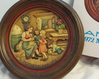 Anri 1971 CHRISTMAS IN ST JAKOB IN GRODEN Ltd Ed Annual Plate
