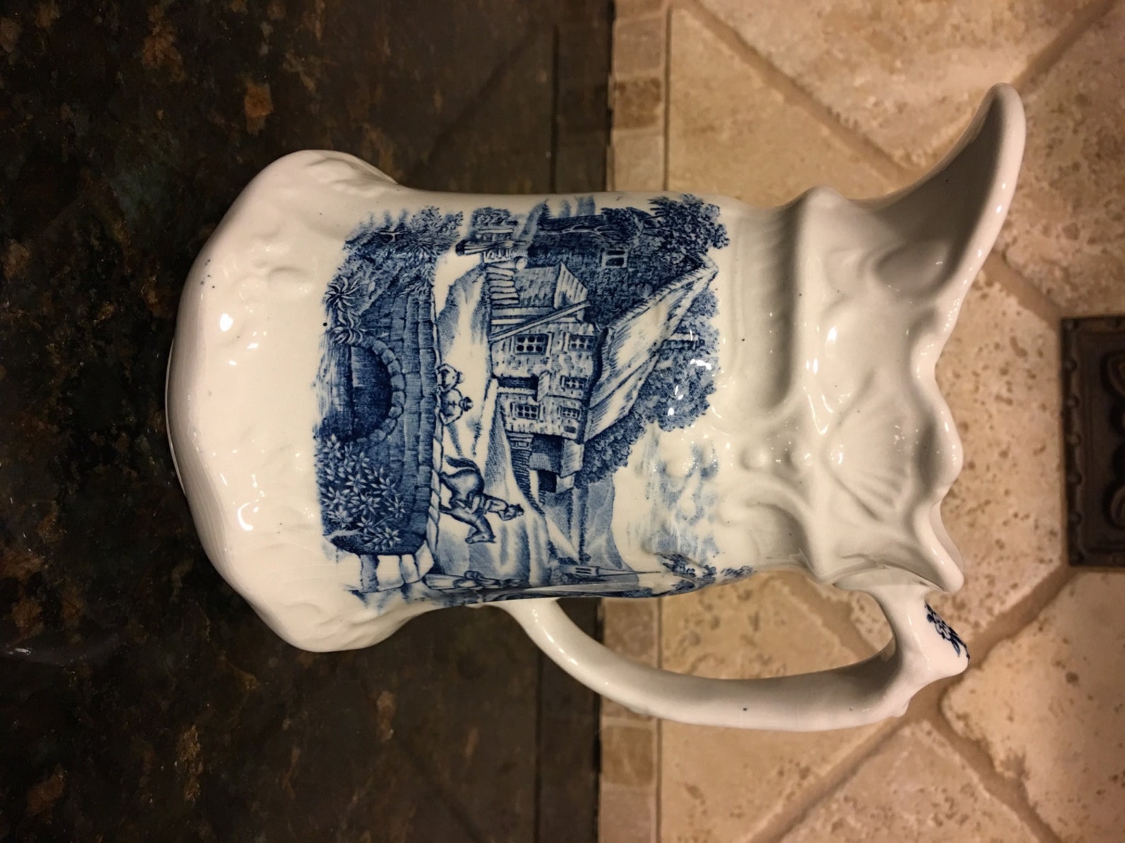 Vintage James Kent old Foley Staffordshire England Genuine Hand