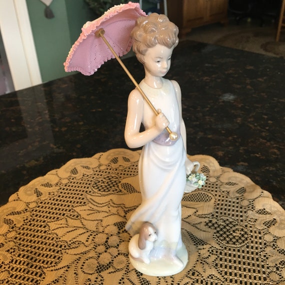 Lladro GARDEN CLASSIC #7617 ~ Collectors Society Girl With