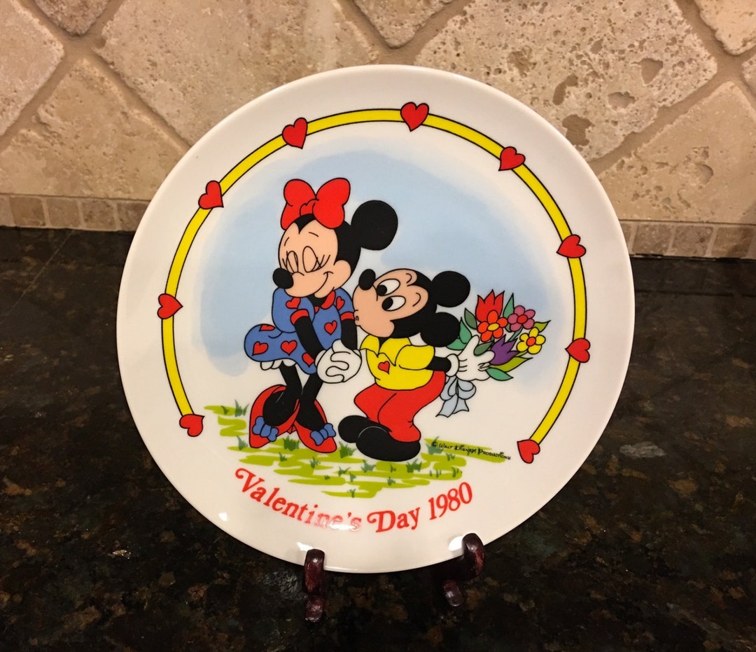 MINT Walt Disney Mickey's I LOVE YOU Valentine's Day 1980