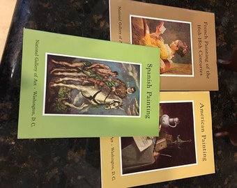 アート・デザイン・音楽 The National Galley Schools of Paitimngs Ten Schools of Painting in the National Gallery of Art 1959/1960