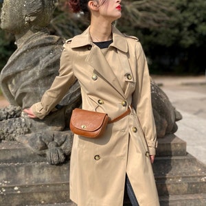 Tan Convertible Belt Bag / Shoulder Bag