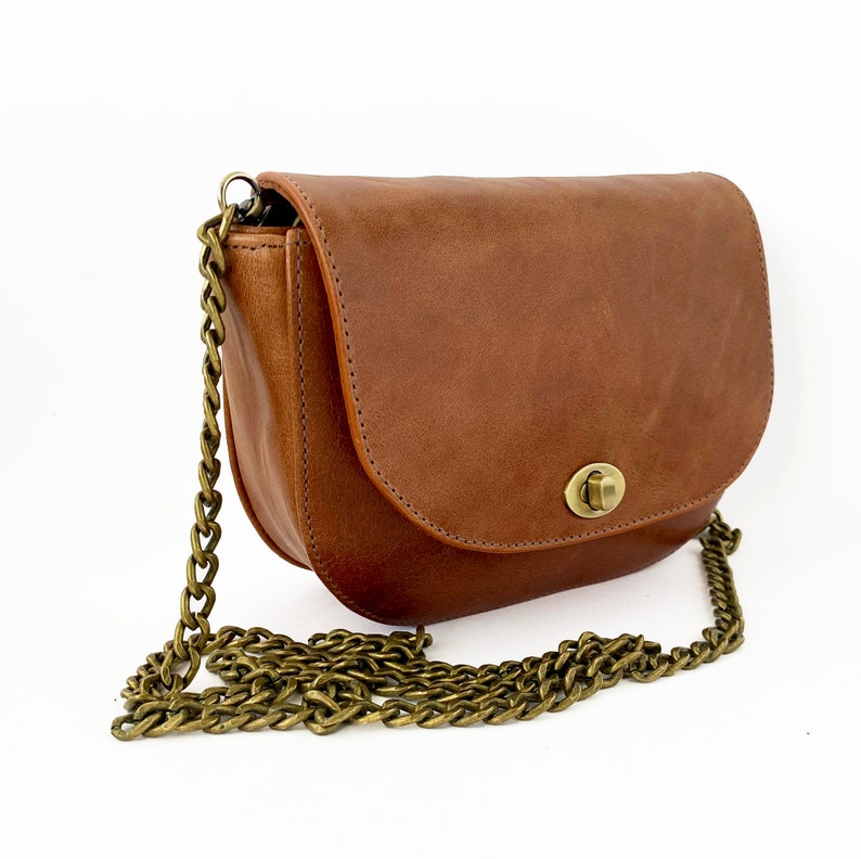 Tan Convertible Belt Bag / Shoulder Bag image 7