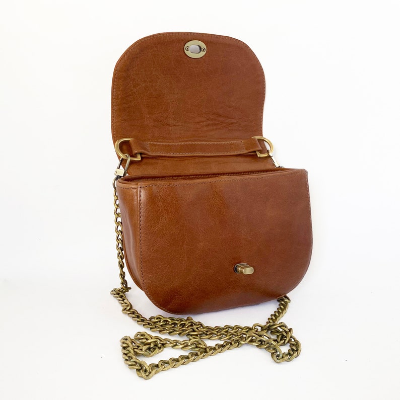 Tan Convertible Belt Bag / Shoulder Bag image 6