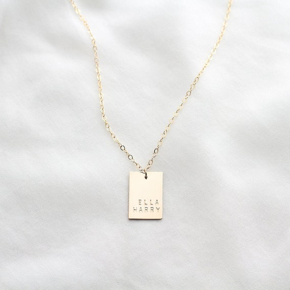 Fashionable and Popular Men Rectangle Metal Pendant Necklace Stainless  Steel Punk Hip Pop Style for Jewelry Gift and for a Stylish Look | SHEIN