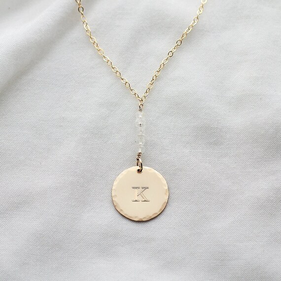 Personalised Monogram Necklace With 