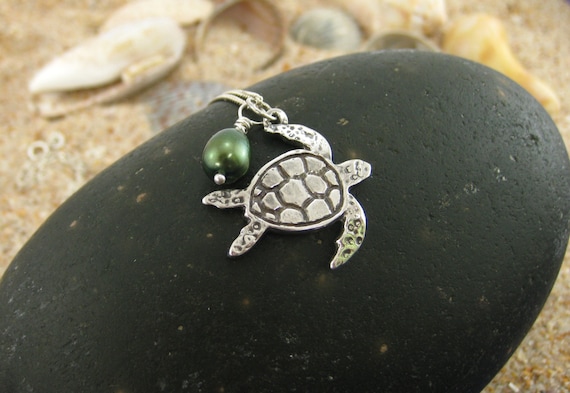 Sterling silver sea turtle jewelry sale