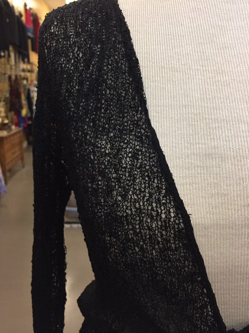 Knit cotton shrug