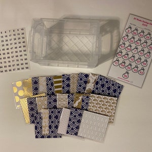 26週間の封筒チャレンジ、貯蓄目標、お金のチャレンジ、封筒チャレンジ