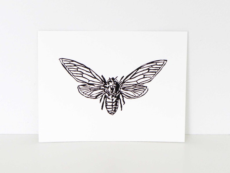 Cicada Print image 1
