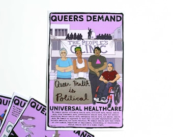 Letra pequeña: Maricones demanda atención médica Universal