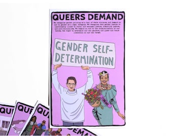 Small Print: Queers Demand Gender Self-Determination