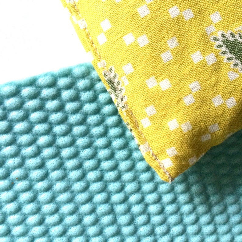 Yoga eye pillow filled with lavender and flax yellow eye Etsy