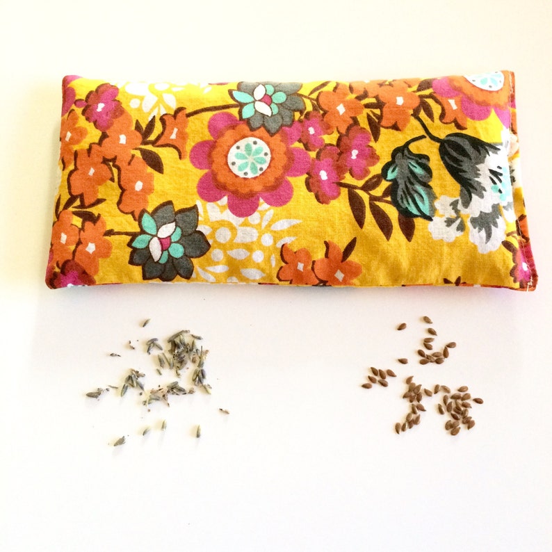 Savasana pillow Yoga eye pillow filled with lavender and Etsy
