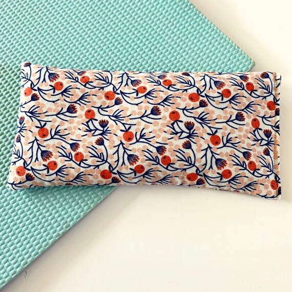 Savasana Pillow Yoga Eye Pillow Filled With Lavender And Flax Etsy