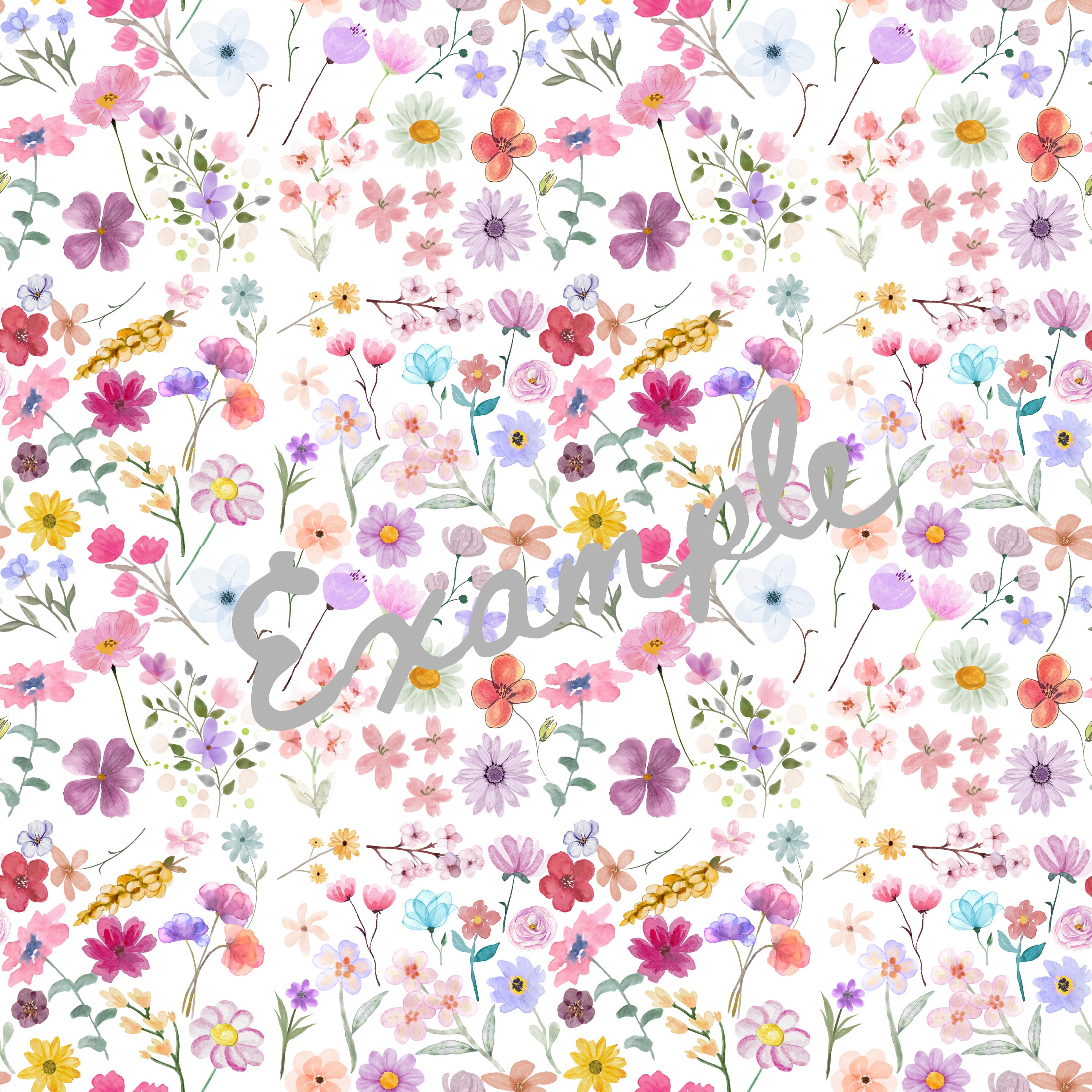 Colorful Floral Seamless Pattern - Digital Download- Bright Flower ...