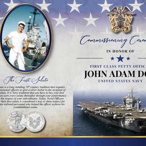 ALL BRANCHES - Custom Commissioning Ceremony Program