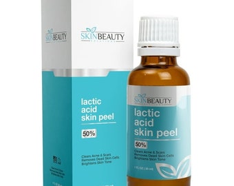 LACTIC ACID PEEL Kit,  Skin Peel, Lactic Peel For All Skin Type