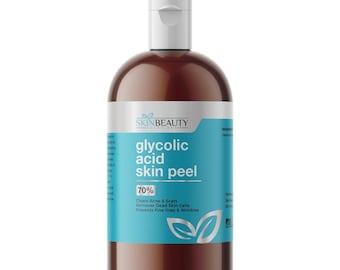 Glycolic 70 Peel for Face, exfoliante para la piel, exfoliante glicólico, ideal para todo tipo de piel