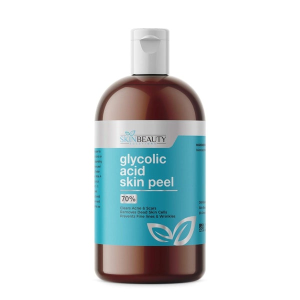 Glycolic 70 Peel for Face, Exfoliating Skin Peel, Glycolic Peel, Ideal for All Skin Types