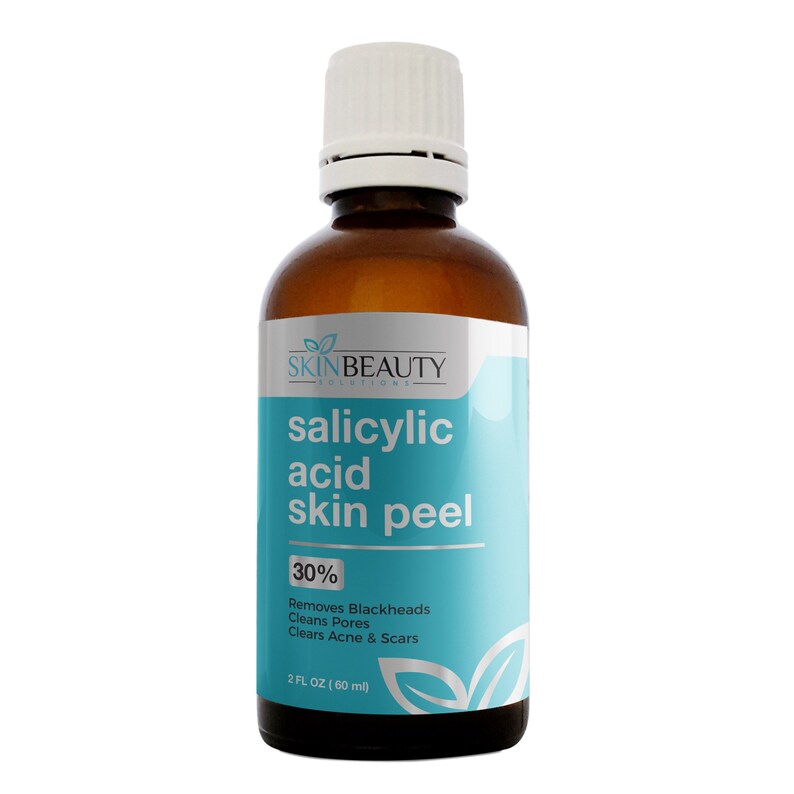 Salicylic acid Skin Chemical Peel 30 Natural Beta Hydroxy Acid Etsy