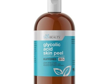 Glycolic 35 Peel for Face, Exfoliating Skin Peel, Glycolic Peel, Ideal for All Skin Types