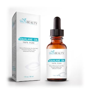 Squalane Oil –All Natural Olive Derived 100% Pure Ordinary Squalane Oil. Great for Face, Body and Hair