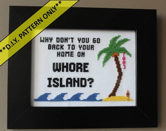 Whore Island - DIY PATTERN PDF