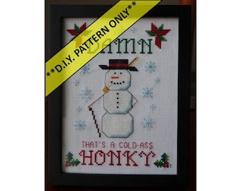 Holiday Honky - DIY PATTERN PDF