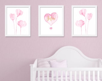 etsy baby girl nursery