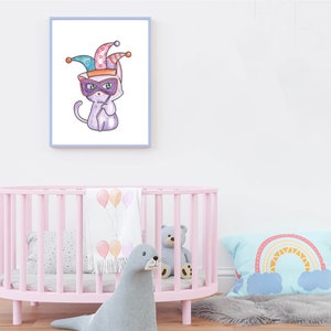 Cat Watercolor Print, Cat Art, Cat Print, Cat Watercolor, Watercolor Painting, Watercolor Animal, Cat Poster Print ,Home Art Decor
