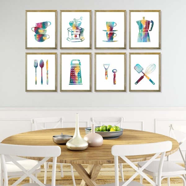 Kitchen Wall Decor Etsy