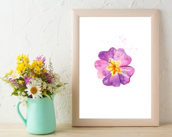 抽象的なパステル画 植物と球体宙花 村上隆 「琳派のお花と抽象的図像」 | GALLERY ART EMY