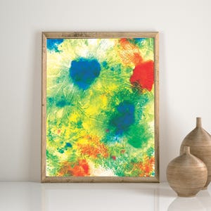 Wall art print, Watercolor painting, Abstract art, Abstract painting, Watercolor poster, Home decor, Abstract Watercolor Painting