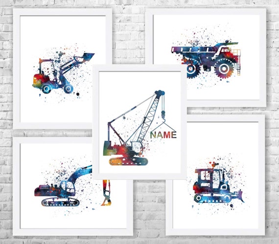 construction nursery decor