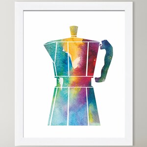 set of 8 kitchen prints, coffee print set, fork spoon... Set of 8 Kitchen Prints, Coffee Print Set, Fork Spoon and Knife ...