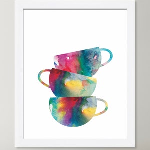 set of 8 kitchen prints, coffee print set, fork spoon... Set of 8 Kitchen Prints, Coffee Print Set, Fork Spoon and Knife ...