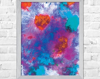 Abstract art, Wall art print, Watercolor painting, Abstract painting, Watercolor poster, Home decor, Abstract Watercolor Painting