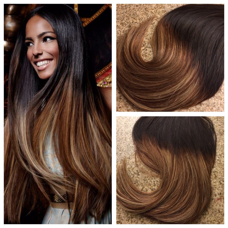 5 Star Ombre Balayage Cuticle Remy Human Hair Keratin Fusion Etsy