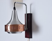 Bronze-Chrome wall light for Fog Mørup