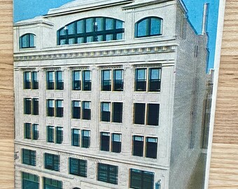 Chamber of Commerce Building, Denver CO Postcard, Historic Landmark Advertising Souvenir Memorabilia, Colorado History Lover Gift