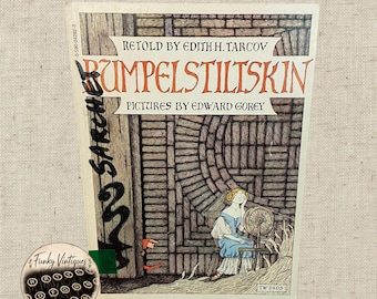 Rumplestiltskin Scholastic Paperback for Kids, Retold by Edith H. Tarcov & Pictures by Edward Corey, Bedtime Story Book