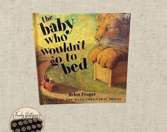 The Baby Who Wouldn't Go To Bed Hardcover Children's Bedtime Story Book, Home School Daycare Reading Activities, Classroom Resources