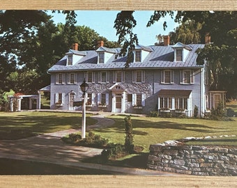 Hershey PA Chocolate Town USA Postcard, MS Hershey Homestead, Birthplace of Milton S Hershey, Unposted Souvenir Ephemera, History Lover Gift