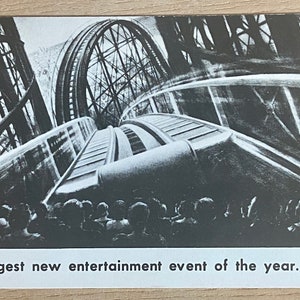Eitel&#39;s Palace Theatre Chicago IL, I was in Cinerama! Vintage Postcard, Entertainment Advertising Memorabilia, Unposted Post Card Collector