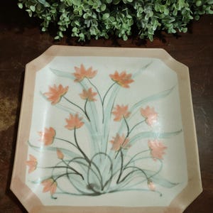 Large Earthenware Pottery Serving Platter