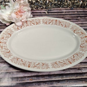 Vintage Stoneware Hotel Platter