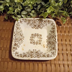 Early English Transfer Trinket Soap Dish