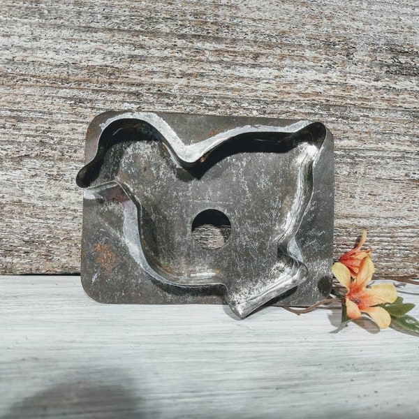 Early 1900's Primitive Tin Duck Cookie Cutter