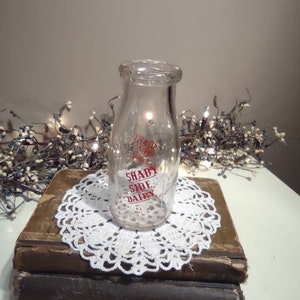 Vintage Dairy Pint Bottle